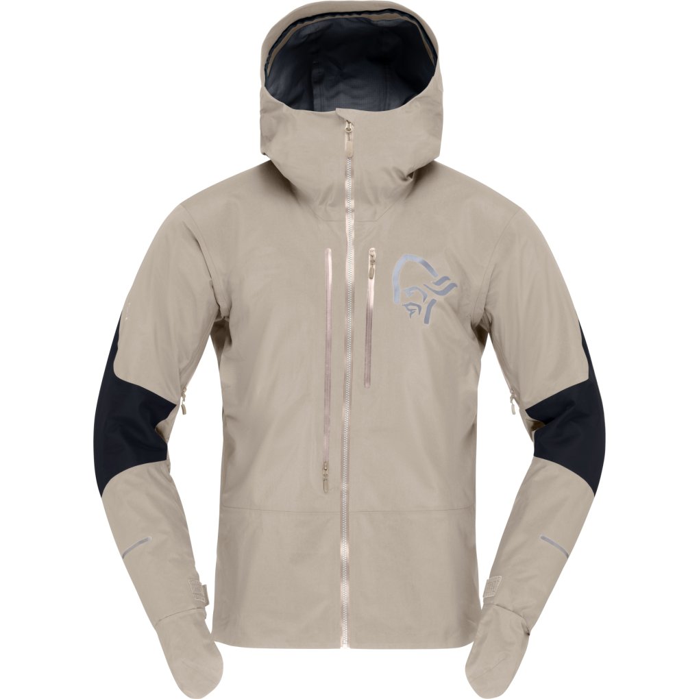 Norrona fjørå Gore-Tex Pro Jacket Men - Winter Twig/Caviar Black