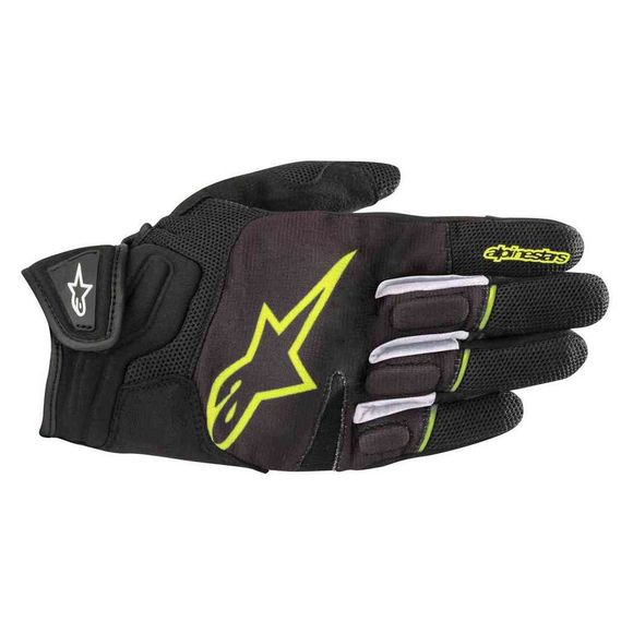 Atom - Black / Yellow Alpinestars GlovesRef: AP11228