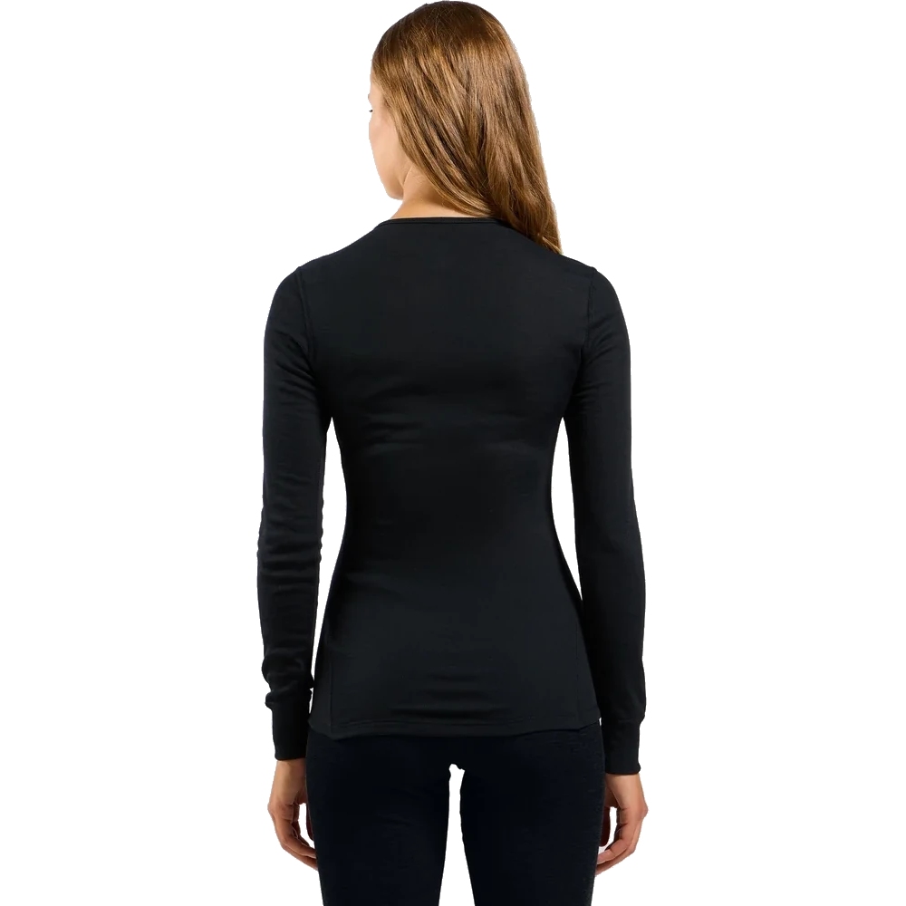 Odlo Active Warm Long-Sleeve Base Layer Top Women - black