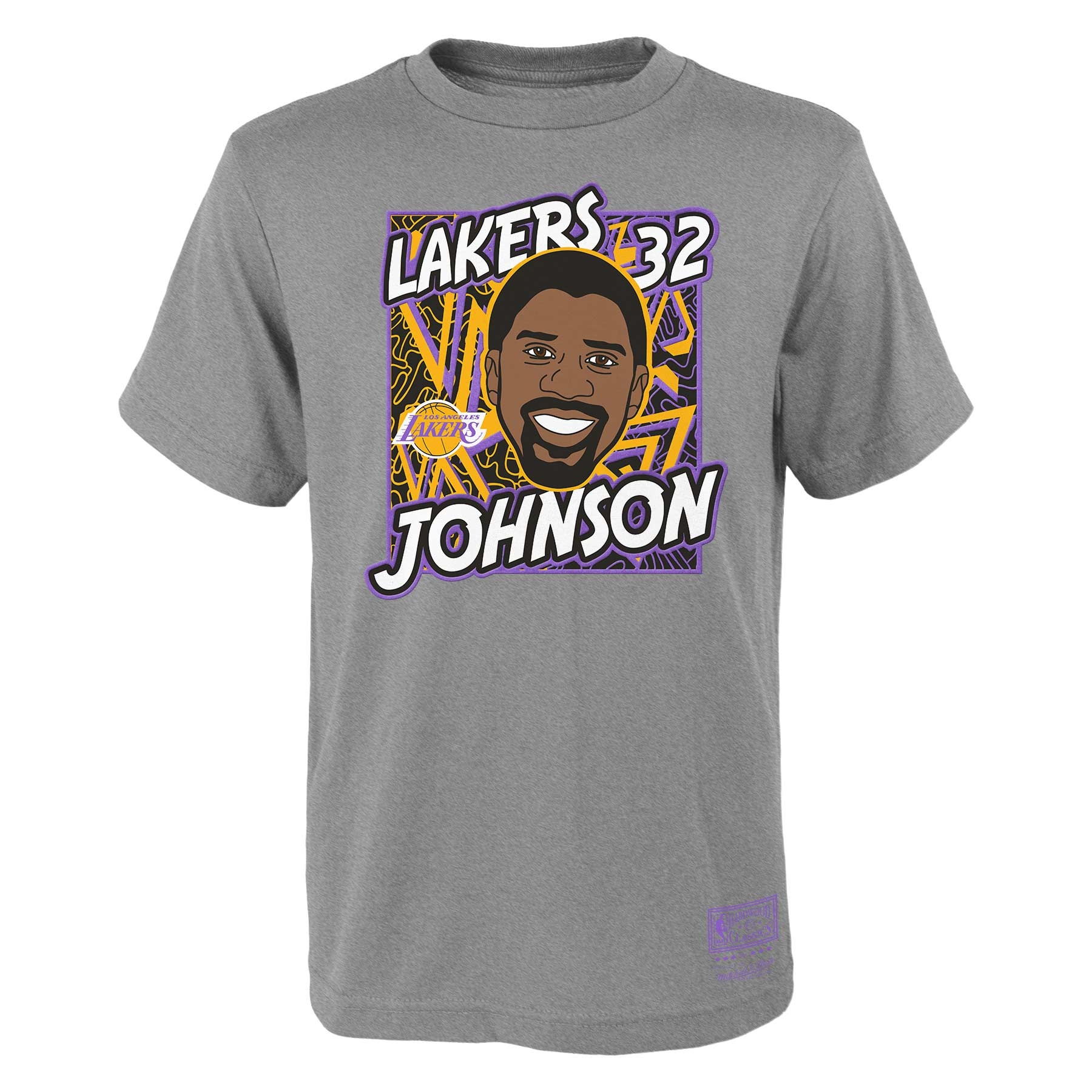 Magic Johnson Los Angeles Lakers Court King Youth NBA T-Shirt (YOUTH)