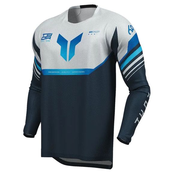 Thor Launch cross Thor Vented Raptor 2025 - Blue / GrayRef: TO3223