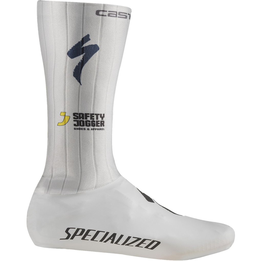 Castelli Fast Feet 2 TT Shoecover Team Soudal Quick-Step - white 101