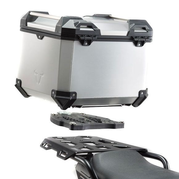 Top case SW-MOTECH KIT COMPLET TRAX ADV GRIS 38 L - GrisRef : GPT.04.790.70000/S / GPT.04.790.70003/S