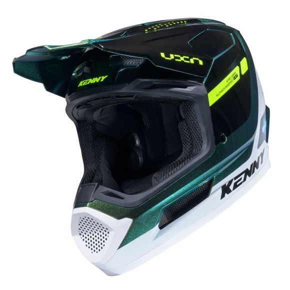 Casque cross Kenny PERFORMANCE GRAPHIC 2026 - VertRef : KE2735