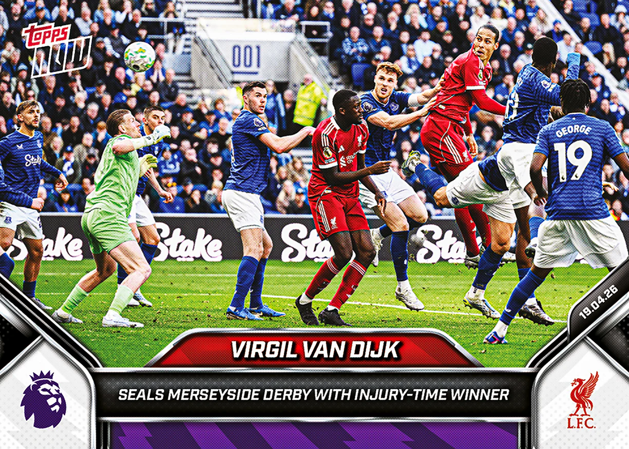 Virgil van Dijk - 2025-26 Premier League Topps NOW® - Card 178