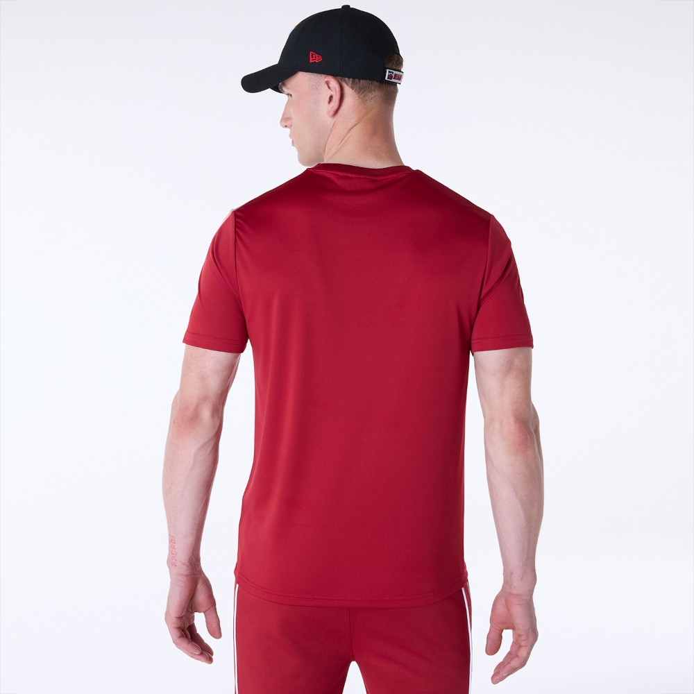 Miami Heat New Era Performance NBA T-Shirt Red
