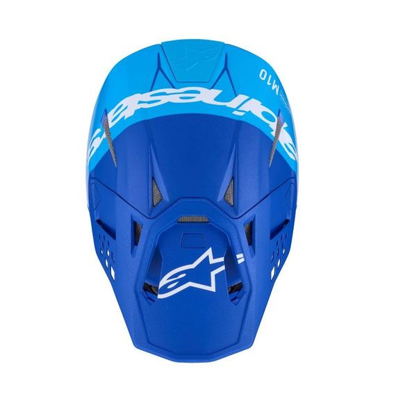 Casque cross Alpinestars SUPERTECH S-M10 - FLOOD 2025 - Bleu / NoirRef : AP3972