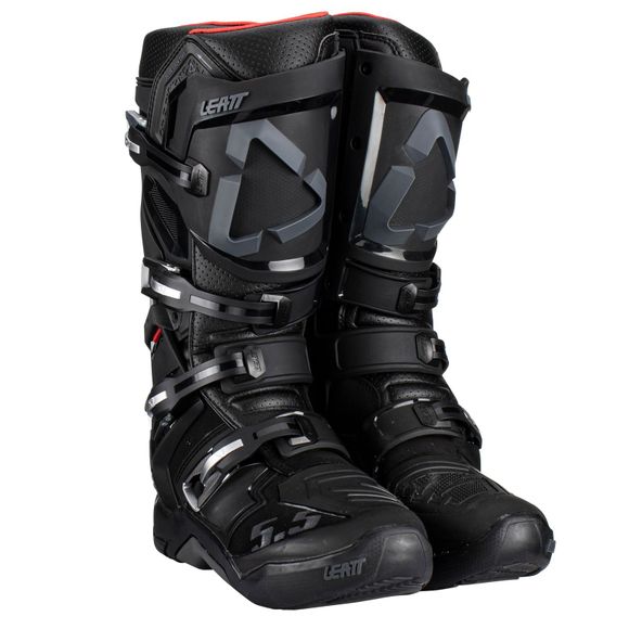 Leatt GPX 5.5 FLEXLOCK 2024 cross boots - BlackRef: Lb0630-C757