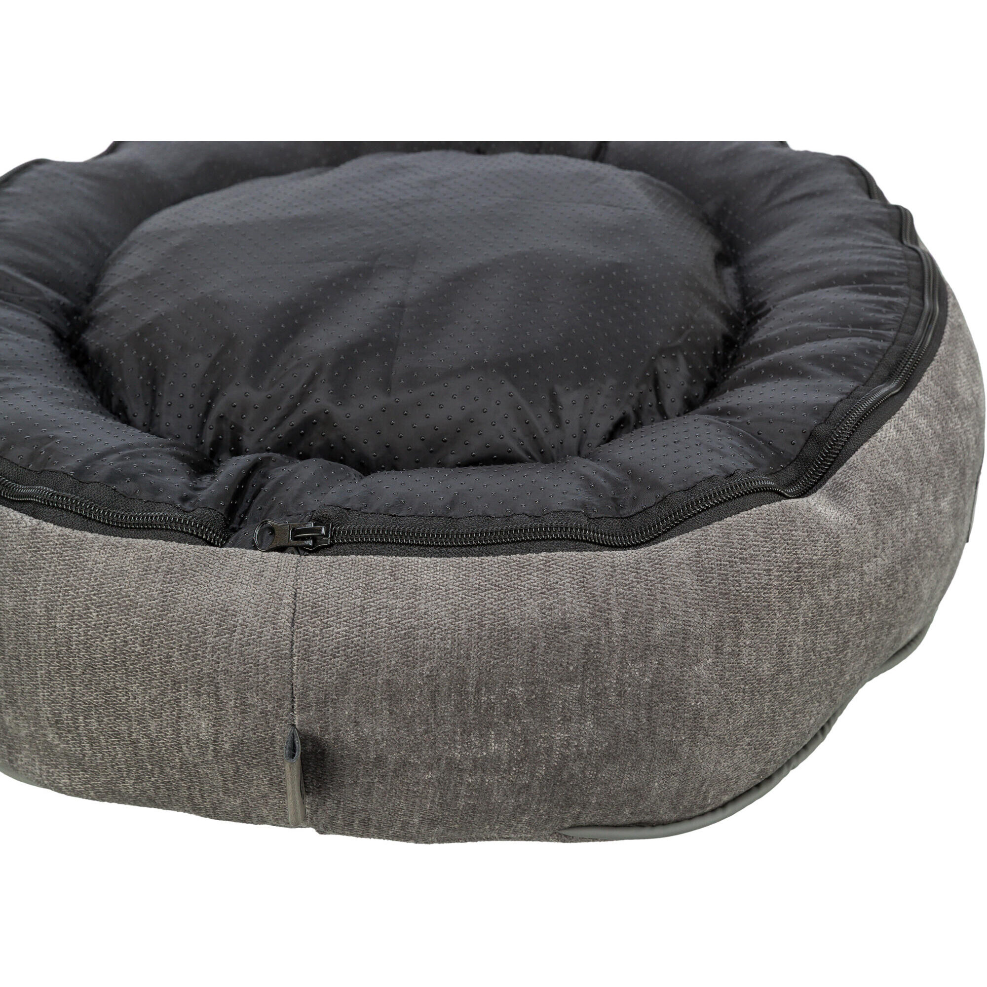 Trixie Vital Dogbed Lennox - Round - Gray - 50 cm