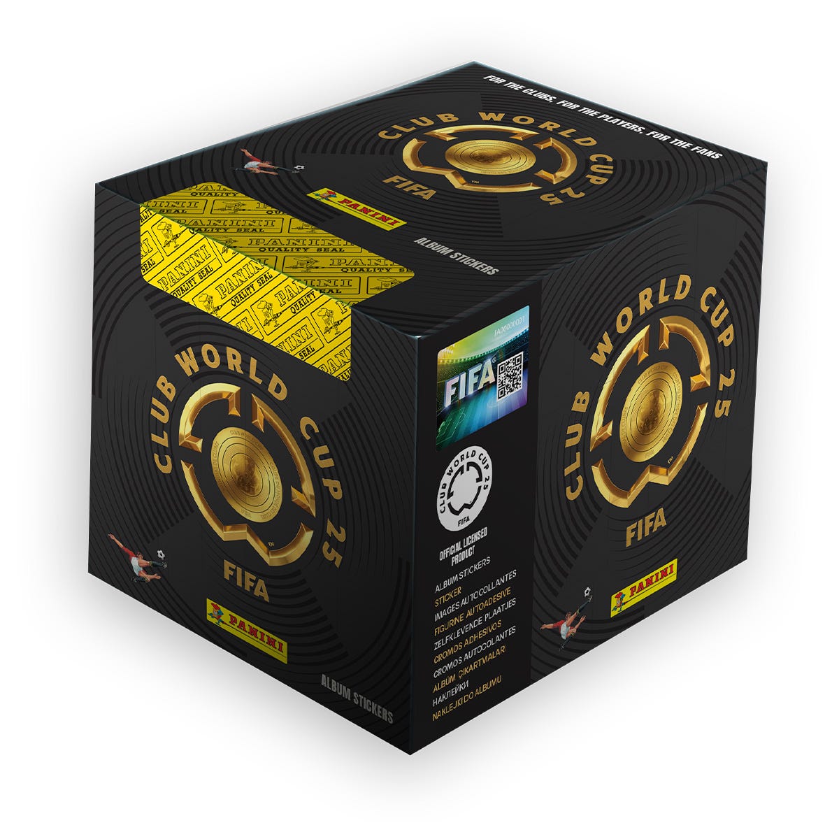 FIFA Club World Cup 2025™ Sticker Collection Stickers 2 boxes of 50 Packets + Album