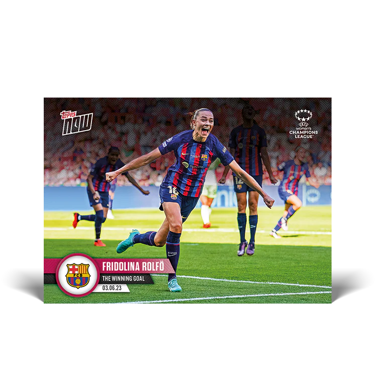 Topps UK - The Winning Goal - UWCL TOPPS NOW® Card #25