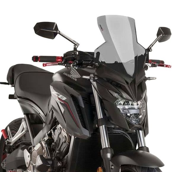 Puig SPORT Windscreen - GreyHONDA 650 CB 650 F ABS (RC97) - 2017 - 2018Ref: 9687