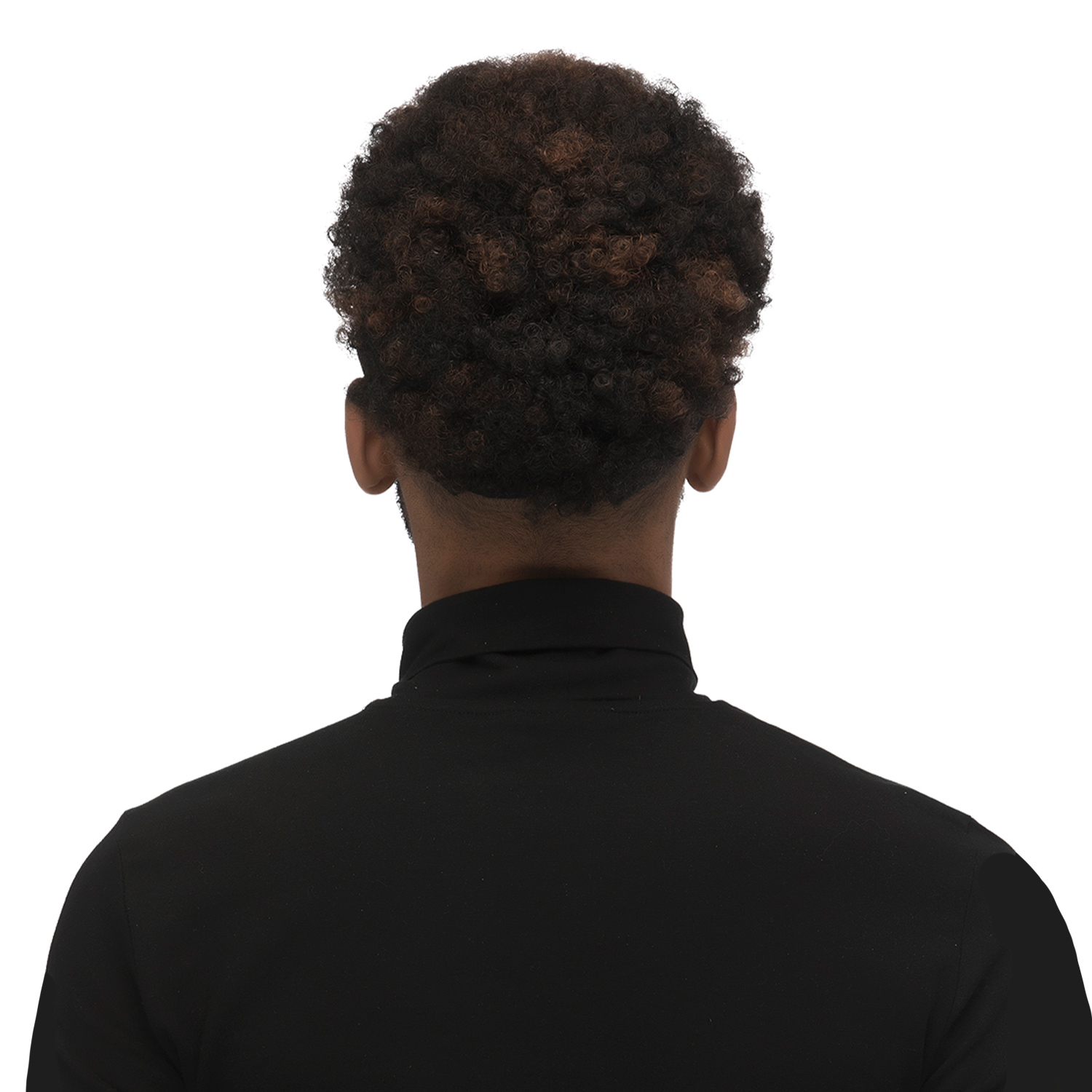 Kinky Curly Wig with Visor Plus VP-Kelvin