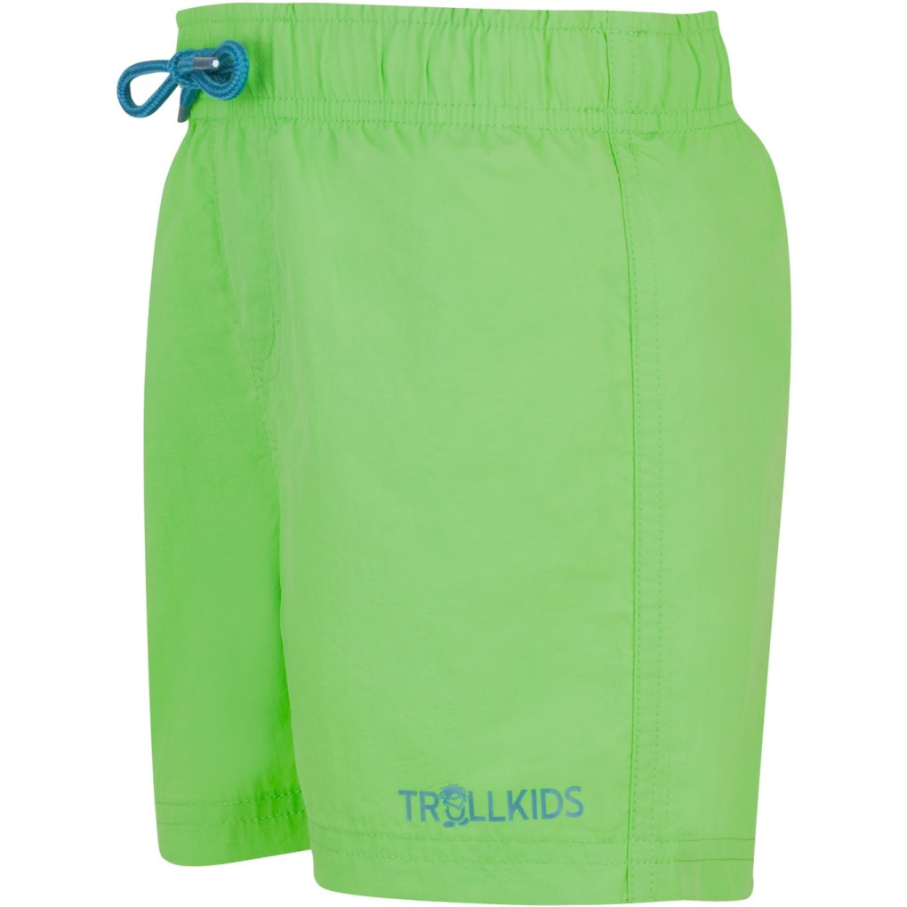 Trollkids Balestrand Shorts Kids - Fresh Green/Dark Marine