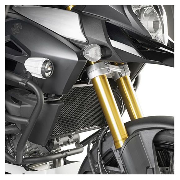Givi INOX radiator grille - BlackSUZUKI 1000 DL 1000 V-STROM ABS - 2014Ref: Gi2734 / Pr3105