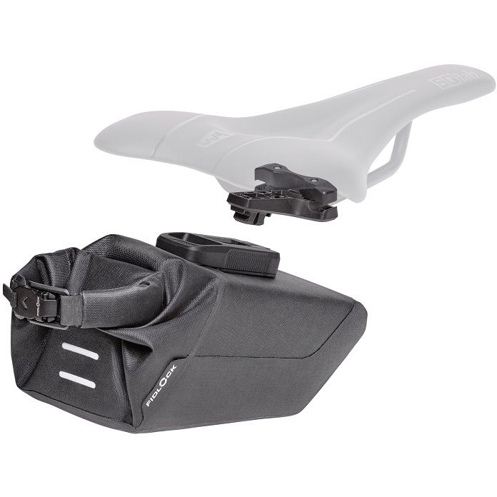 Fidlock PINCLIP Saddle Bag + PINCLIP Saddle Base - 0.7L - black