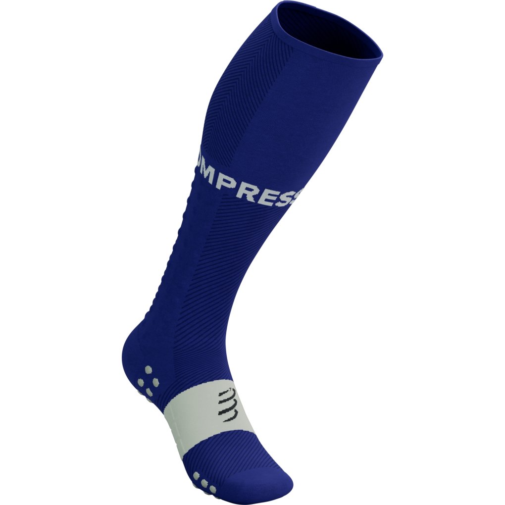 Compressport Full Run Compression Socks - dazzling blue/sugar swizzle