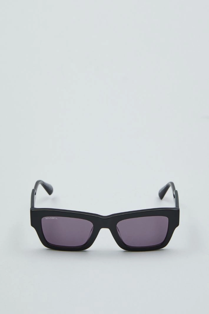 Rectangular glasses - BLACK