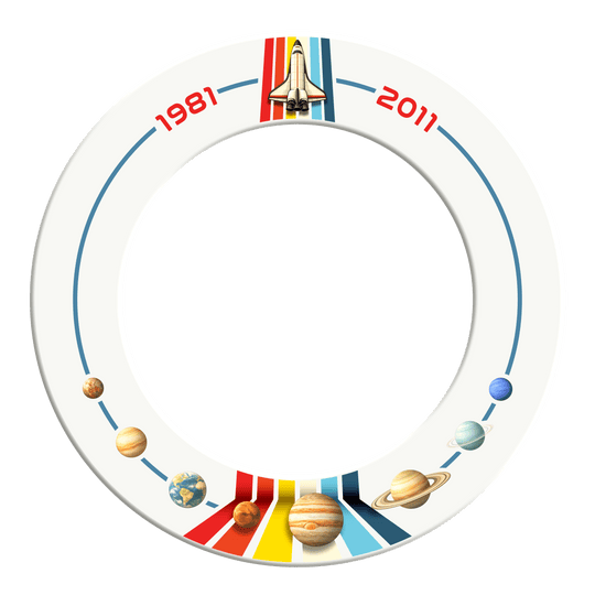 McDart Space Shuttle Dartboard Surround