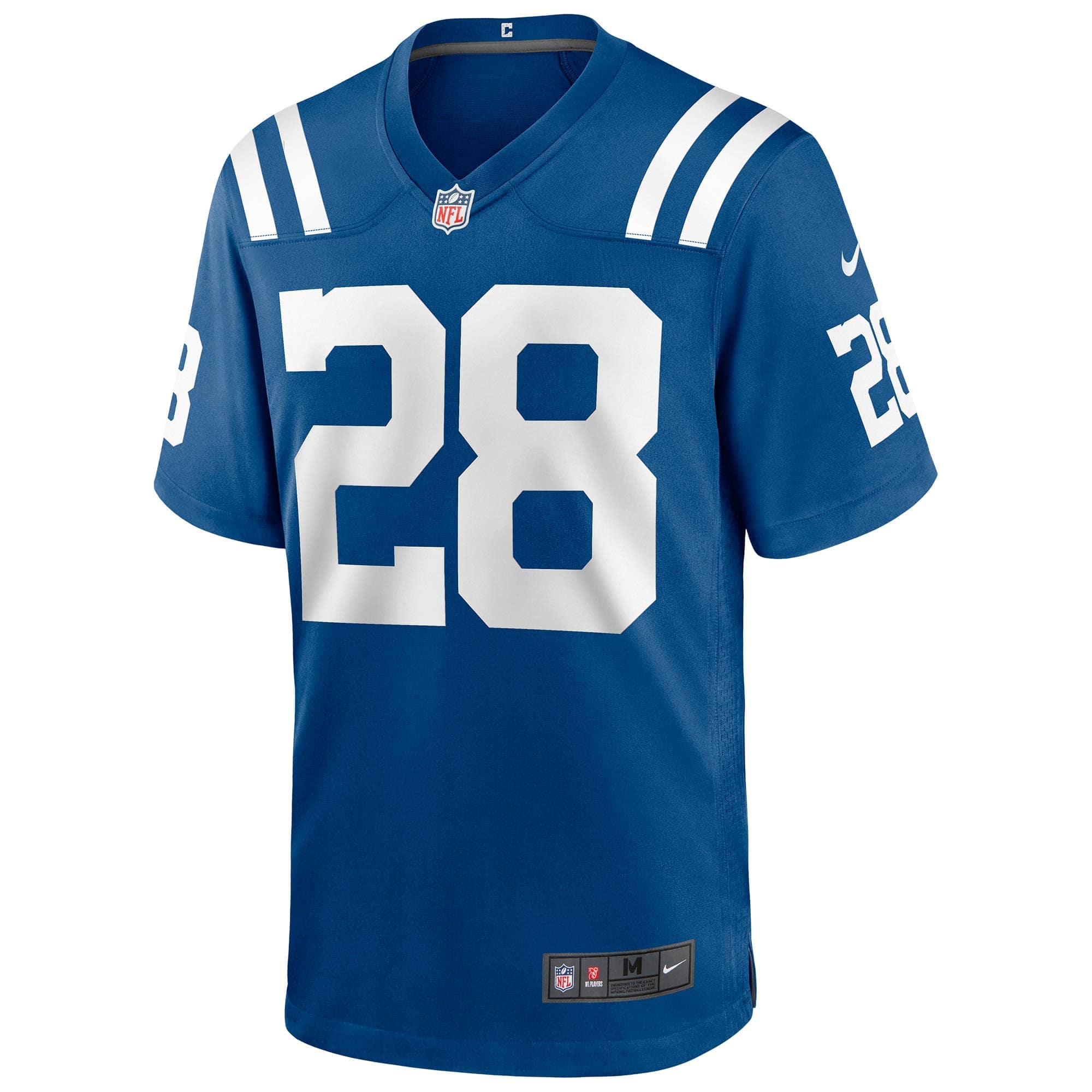 Jonathan Taylor #28 Indianapolis Colts Nike Game NFL Jersey Blue