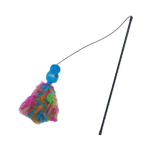 KONG Cat Wubba Boa Teaser Wand - 1 piece