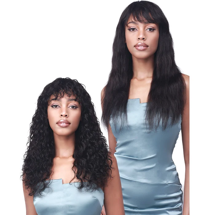 Bobbi Boss 100% Unprocessed Human Hair Full Wig - MH1396 WET & WAVY SANDRA