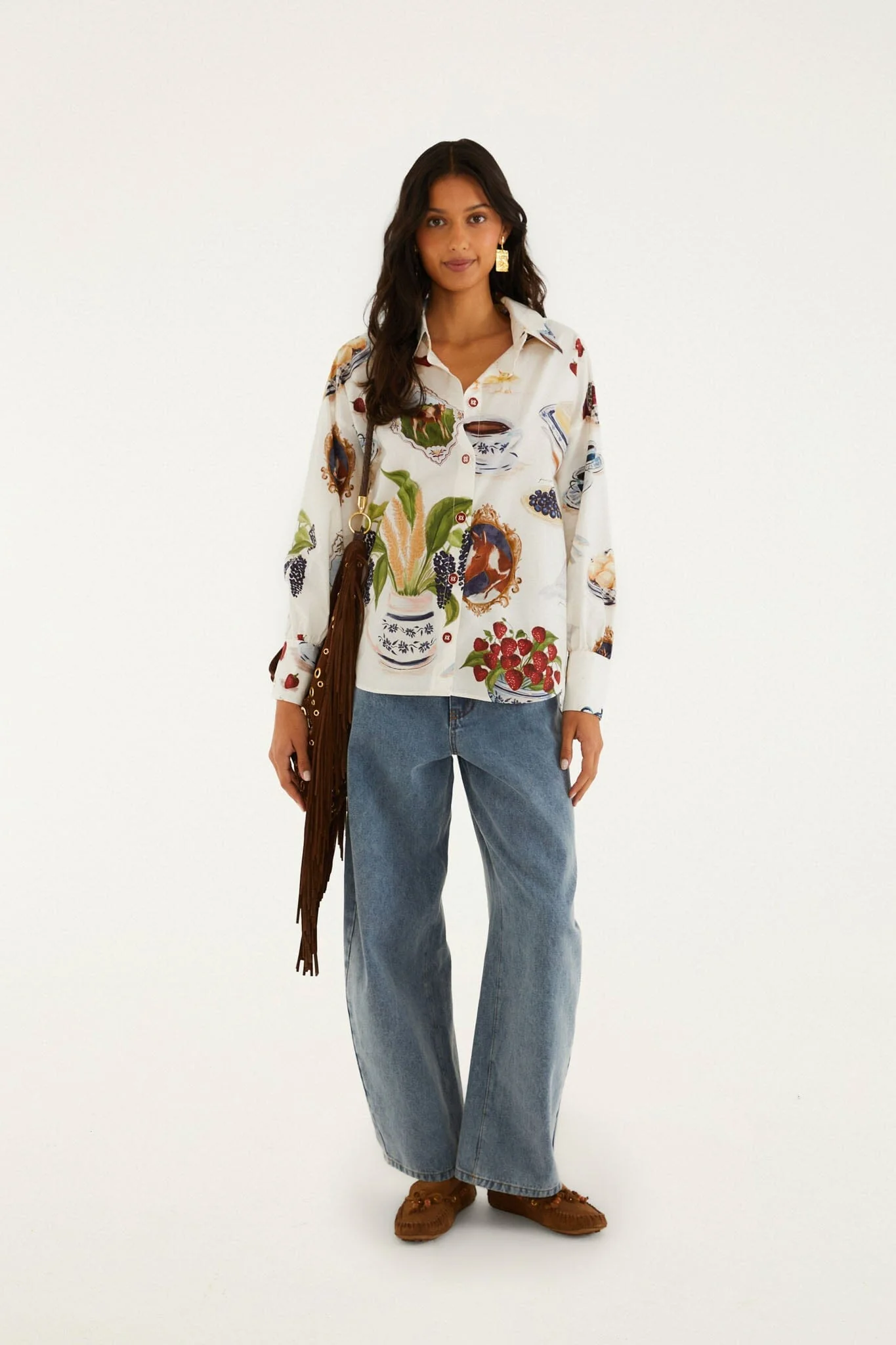 Off-White Country Table Buttoned Shirt