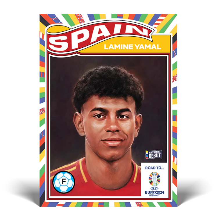 Road to UEFA EURO 2024 Living Set Card 4 - Lamine Yamal