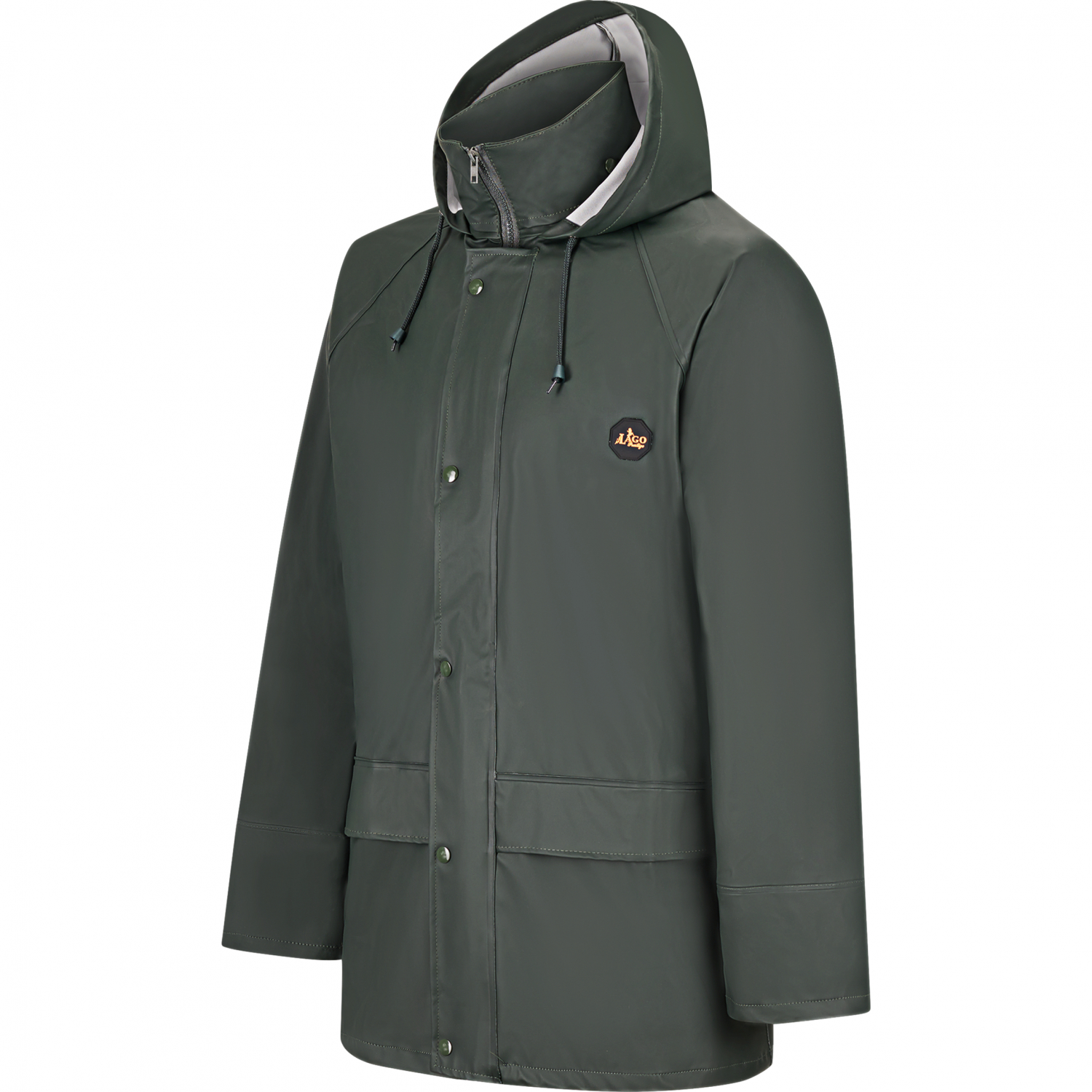 il Lago Prestige Drau Rain Jacket Unisex (Olive Grey)