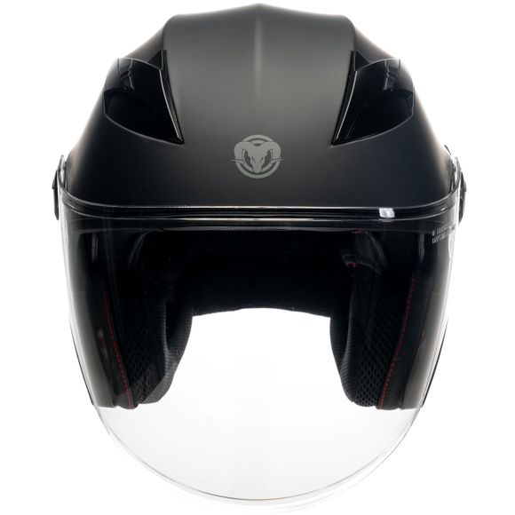 Casque jet Ovix LUCIO - NoirRef : OVI0052