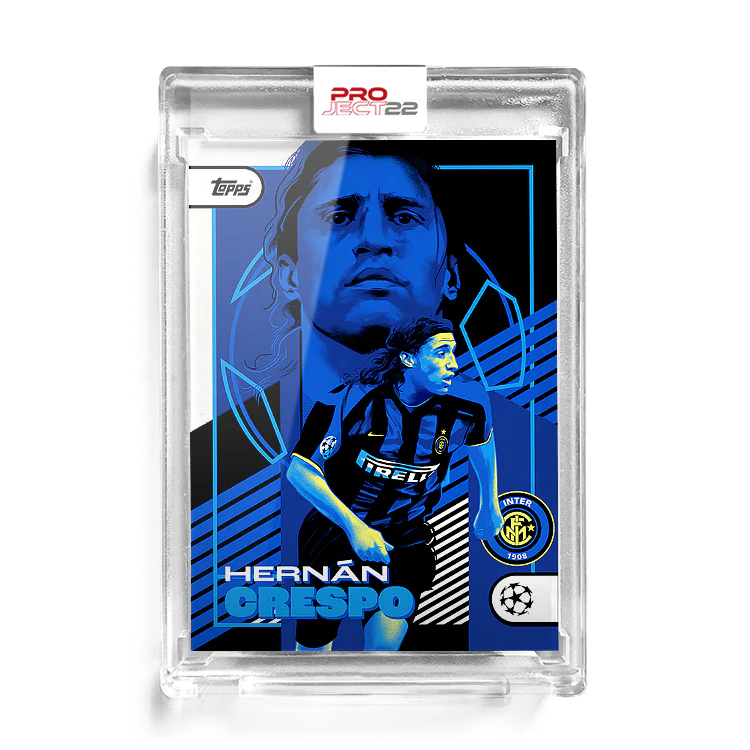 Project22 - Hernan Crespo by Matt Taylor - Topps UK