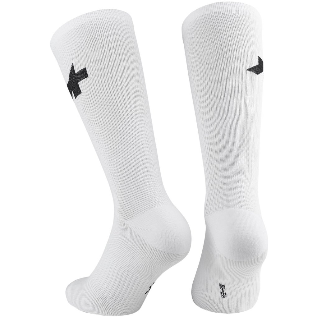Assos P1 Spring Fall Socks - white series