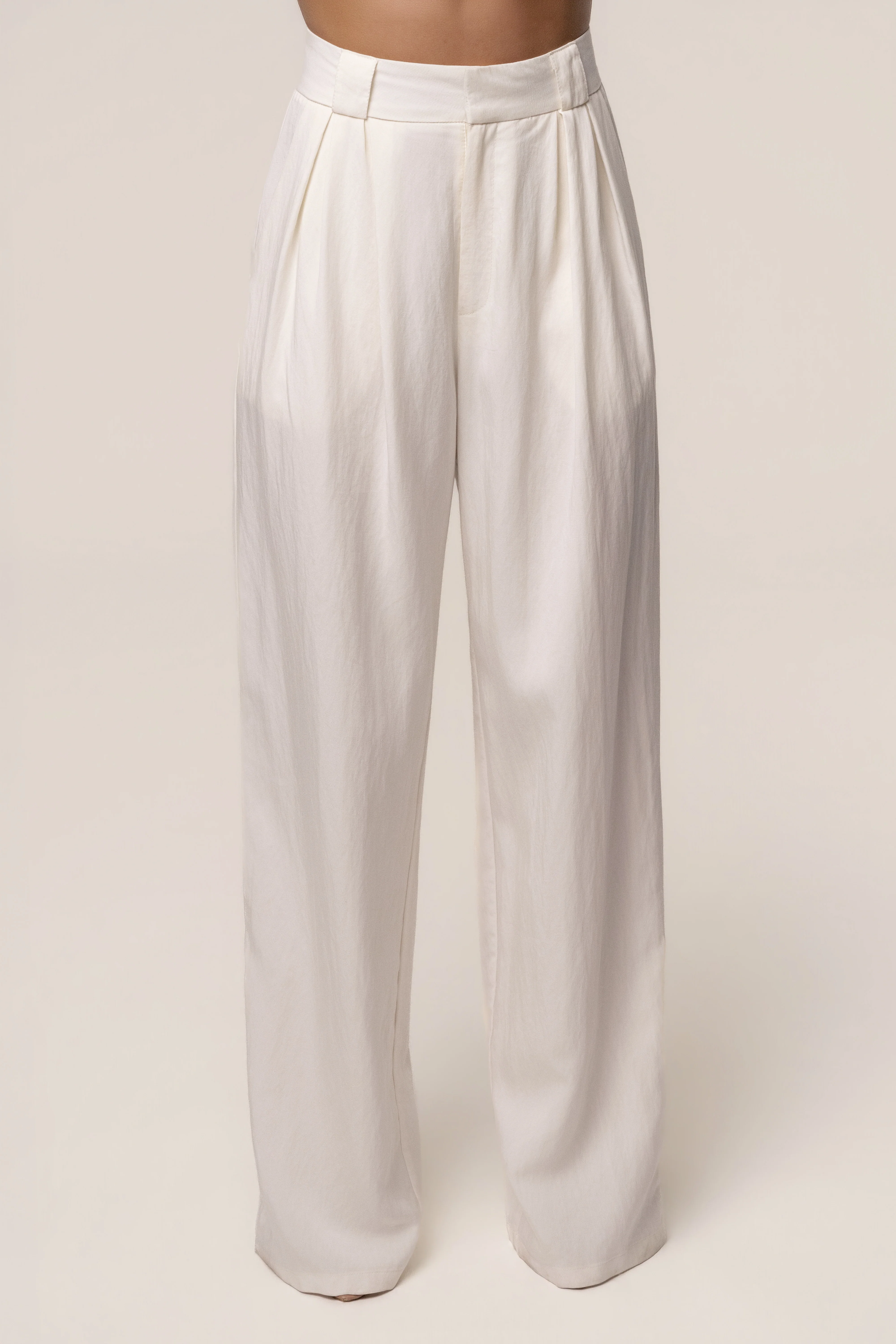 Ivory Stay Ready Trouser