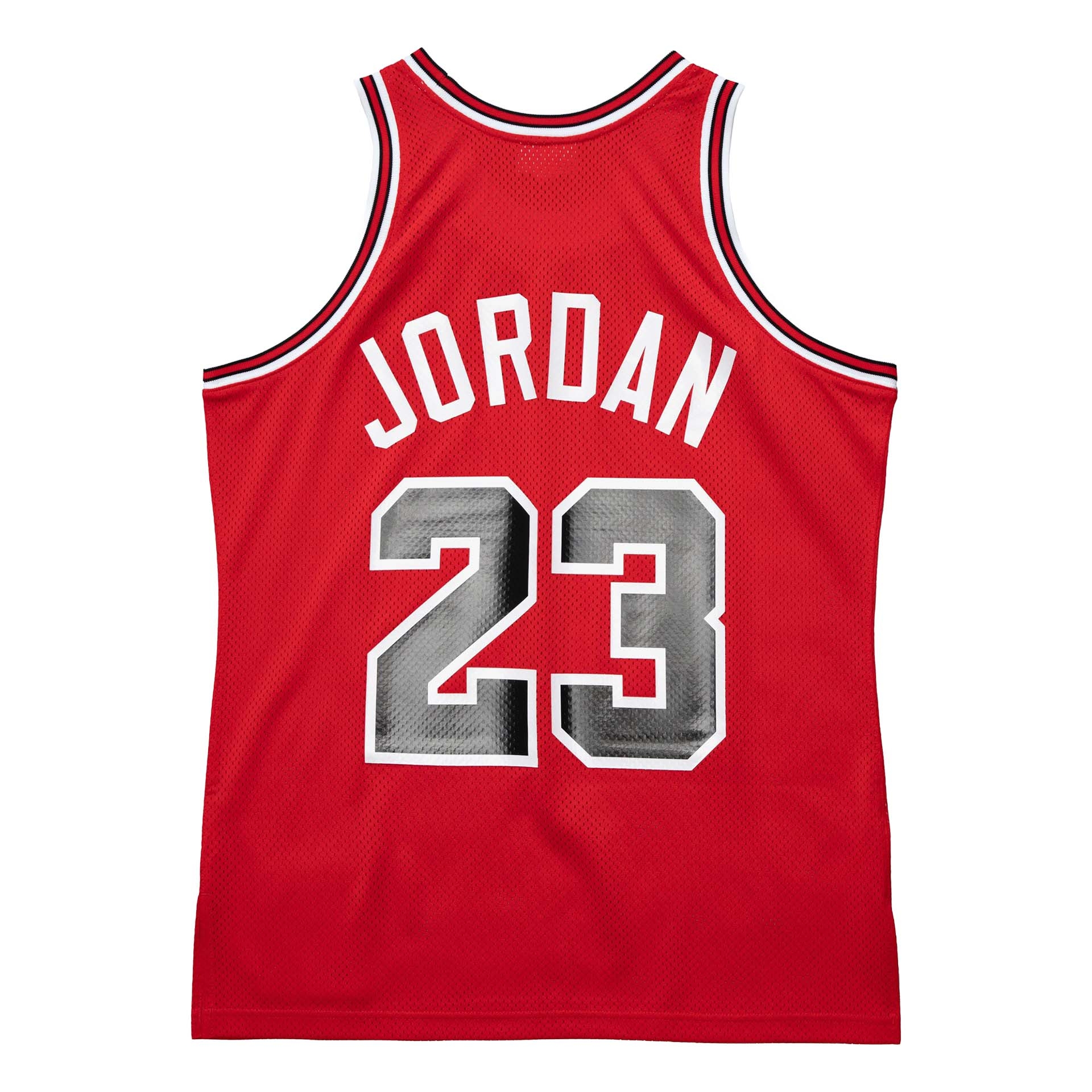 Michael Jordan #23 Chicago Bulls 1986-87 Authentic NBA Jersey Red