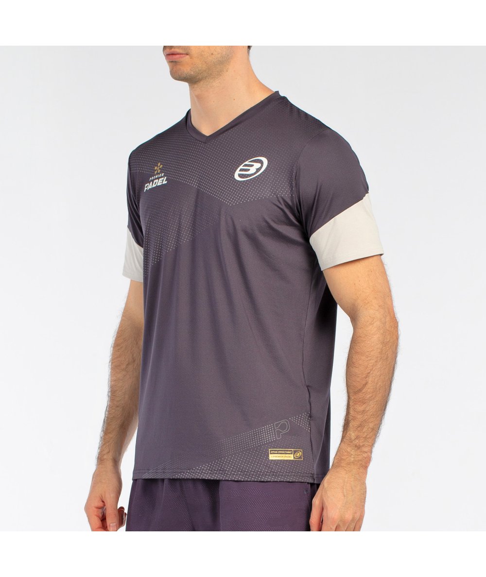 T-SHIRT BULLPADEL BRIAL CHARCOAL
