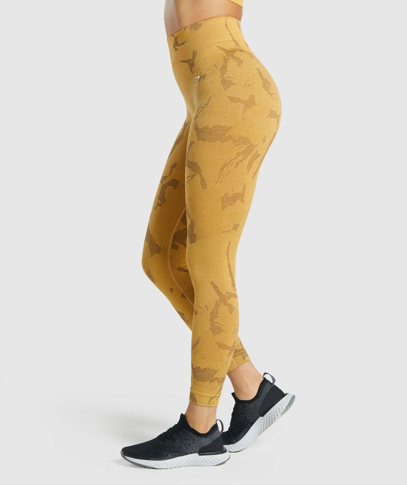 Adapt Camo Seamless Leggings Savanna | Yellow