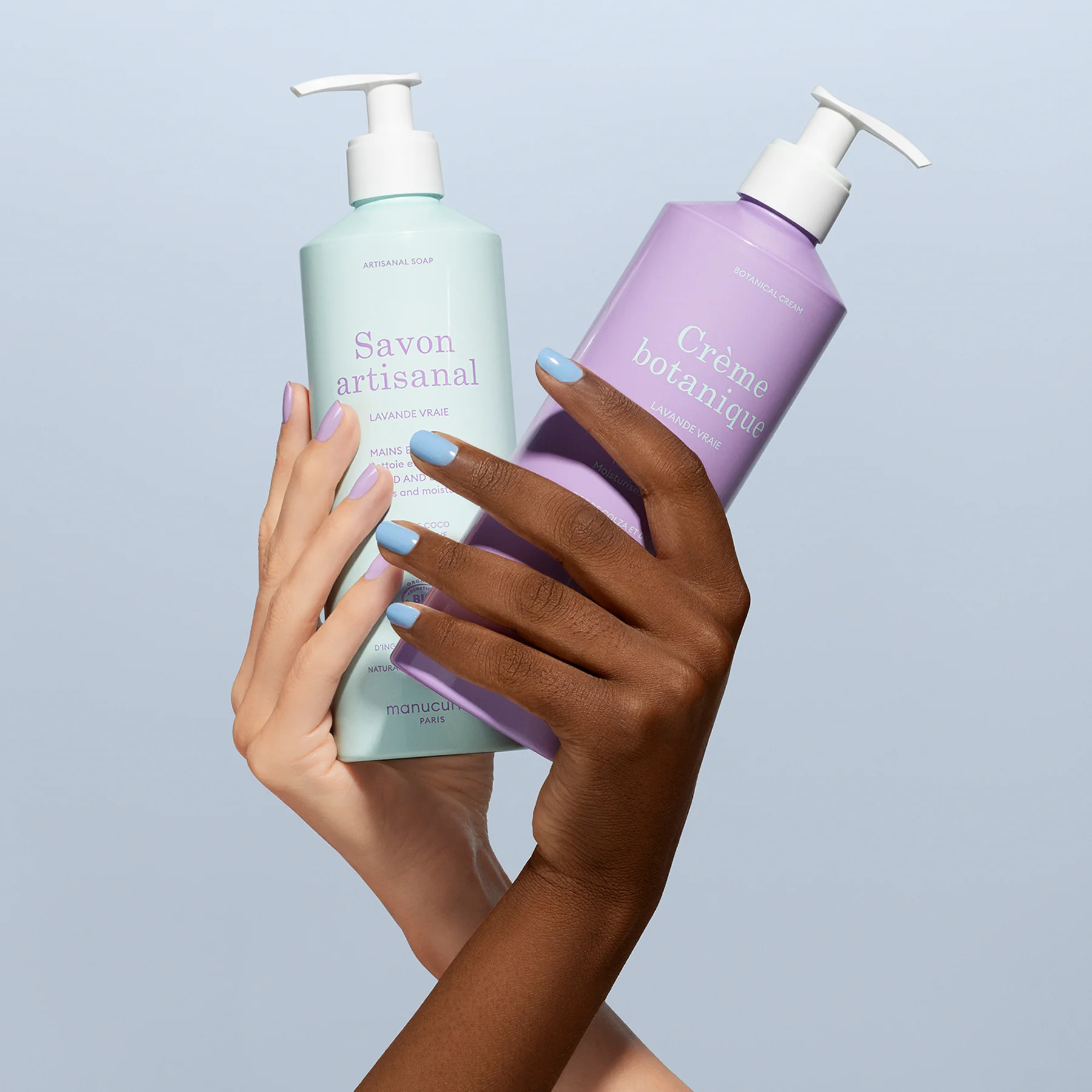 Lavender Botanical Cream & Artisan Soap Duo - Cosmos Organic