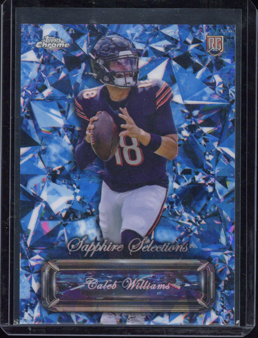 2024 Topps Chrome Sapphire Caleb Williams RC Sapphire Selections #SS-1