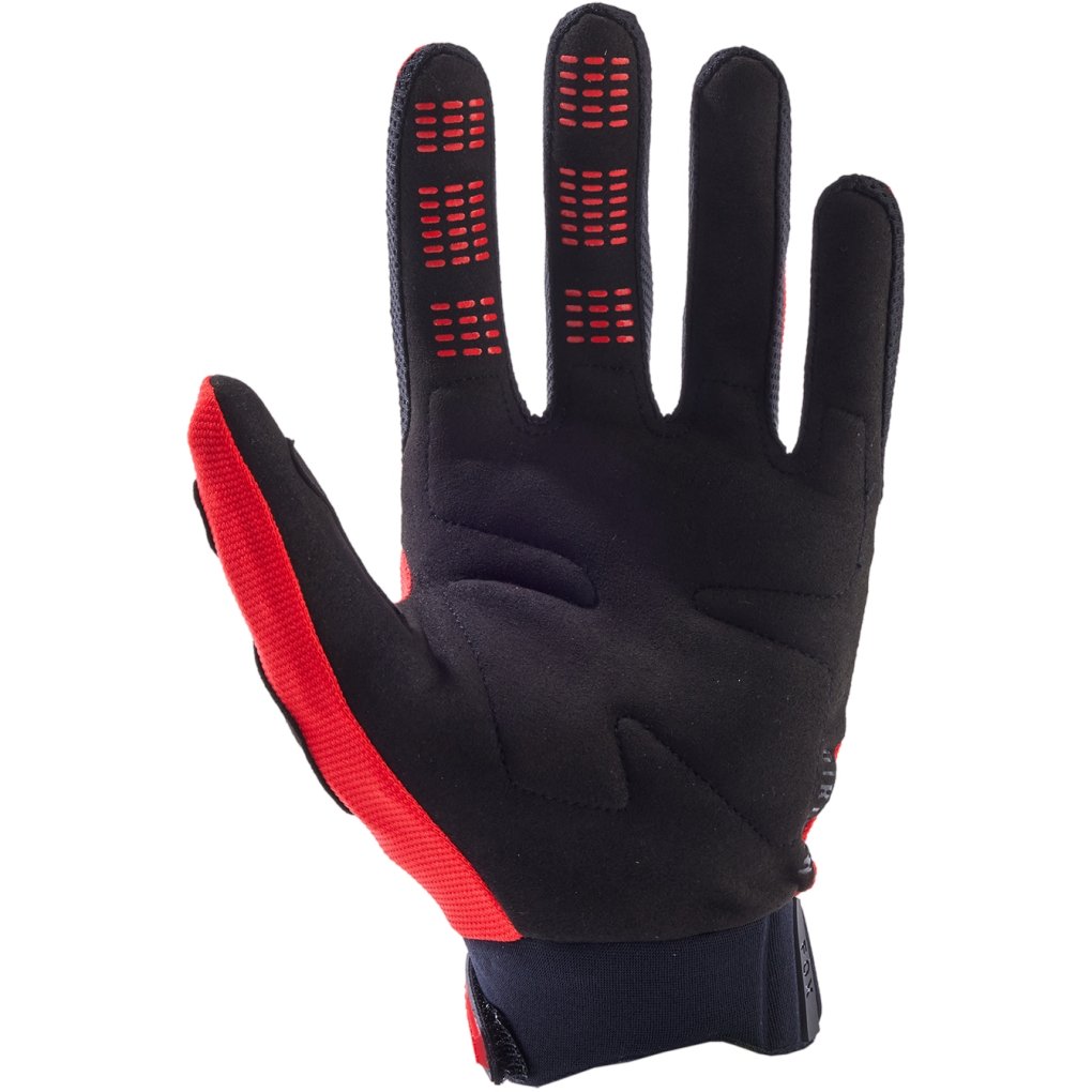 FOX Dirtpaw MTB Gloves - fluorescent red