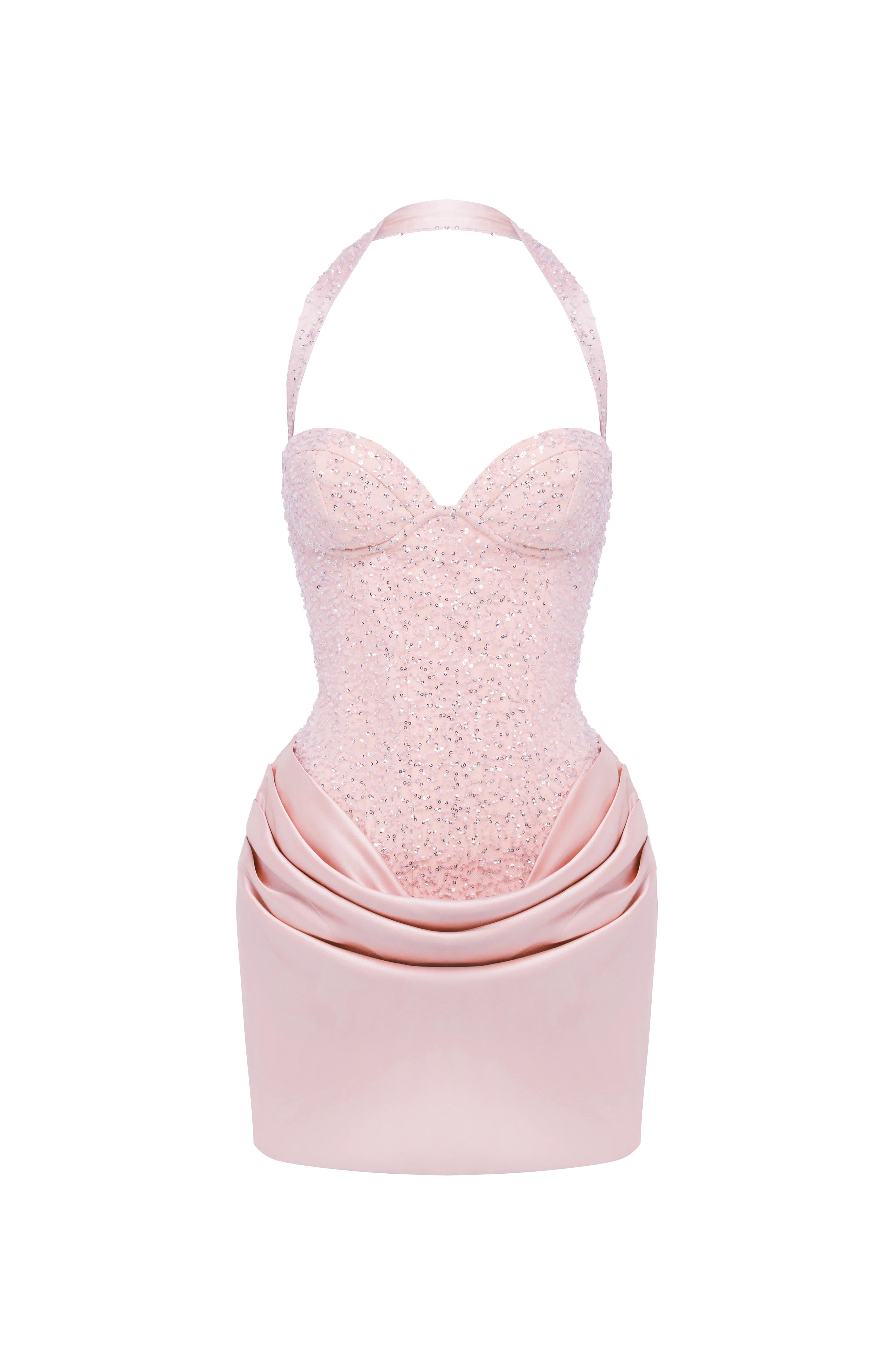 Nour Mini Dress - Blush