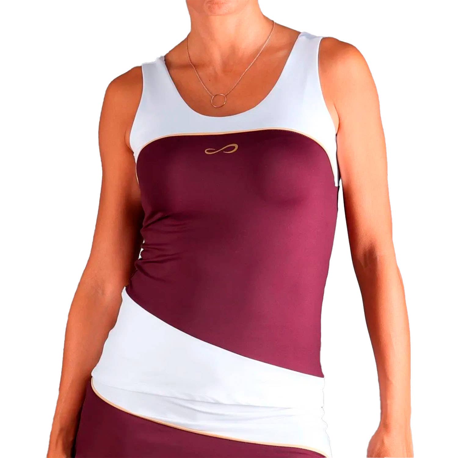 ENDLESS CURVE TITANIUM T-SHIRT WOMAN