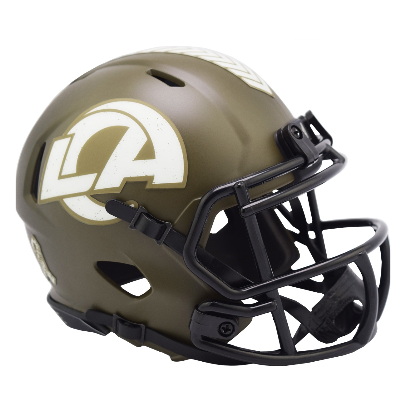 Los Angeles Rams 2022 Salute to Service NFL Speed Mini Helmet
