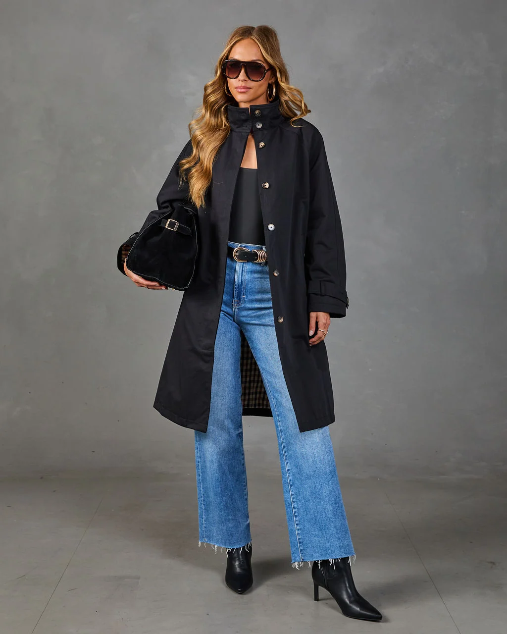 Daily Icon Waist Tie Trench Coat