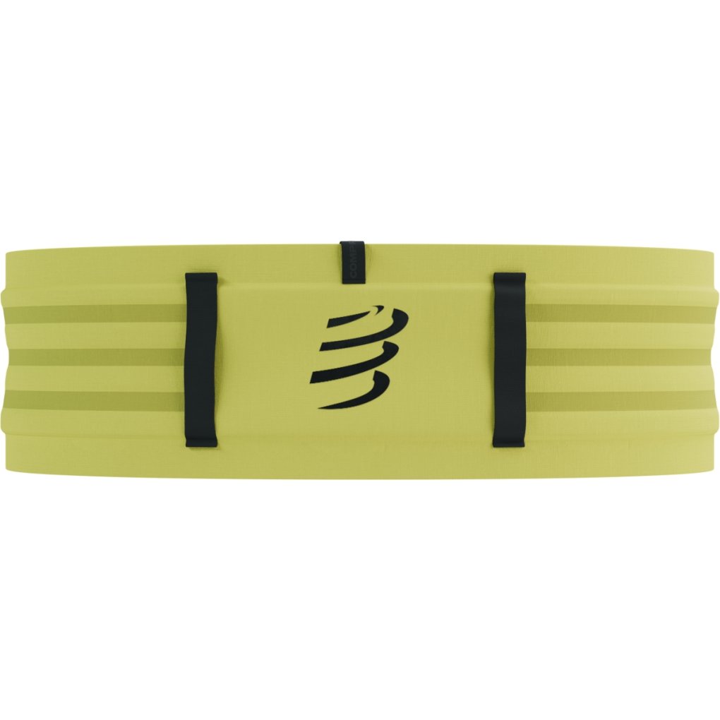 Compressport Free Belt Pro - green sheen/black