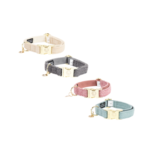 Kentucky Dogwear - Dog Collar - Wool - Beige - XXS - 18-26 cm