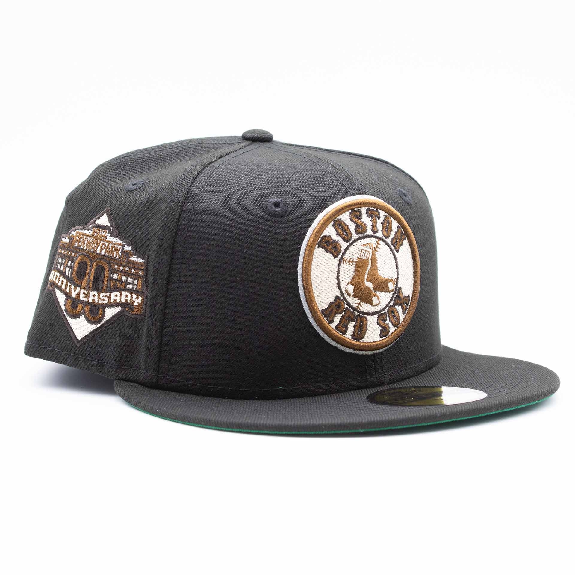 Boston Red Sox Fenway Park 90th Anniversary 59FIFTY Fitted MLB Cap Black