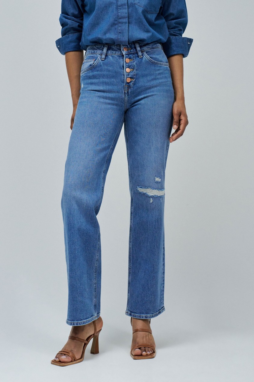 TRUE STRAIGHT JEANS