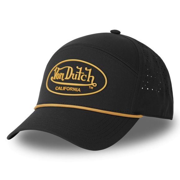 Casquette Von Dutch CORD - NoirRef : VDH0284 / VD/1/C6P/CORD/07-TU