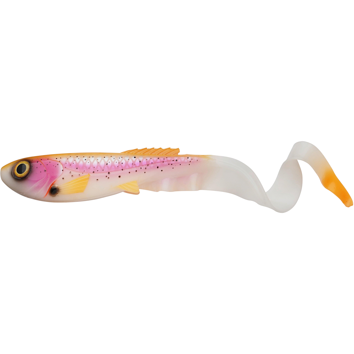 Abu Garcia Beast Curltail (Albino Trout) - Set of 4