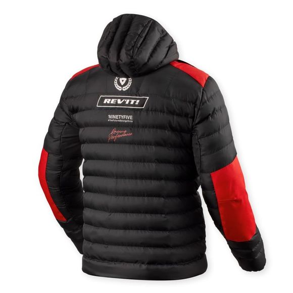 Down jacket Rev it Payload - Black / RedRef: Ri1647